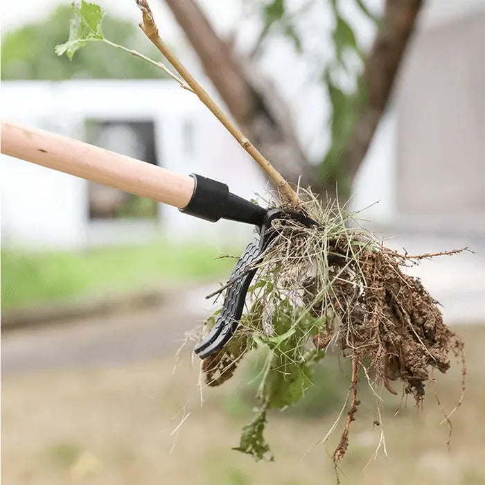 Weed Puller | Four-Claw & Foot-Pedal Rust-Resistant Steel