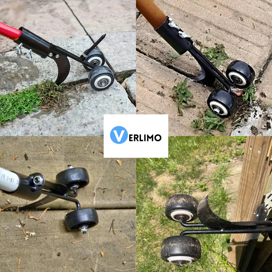 Weed Remover | Roll-And-Go Steel Head | Reduces Bending