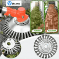 Weed Trimmer Head | 36 Braided Wire & Carbon Steel | Fits Most Trimmers