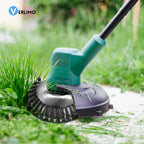 Weed Trimmer Head | 36 Braided Wire & Carbon Steel | Fits Most Trimmers