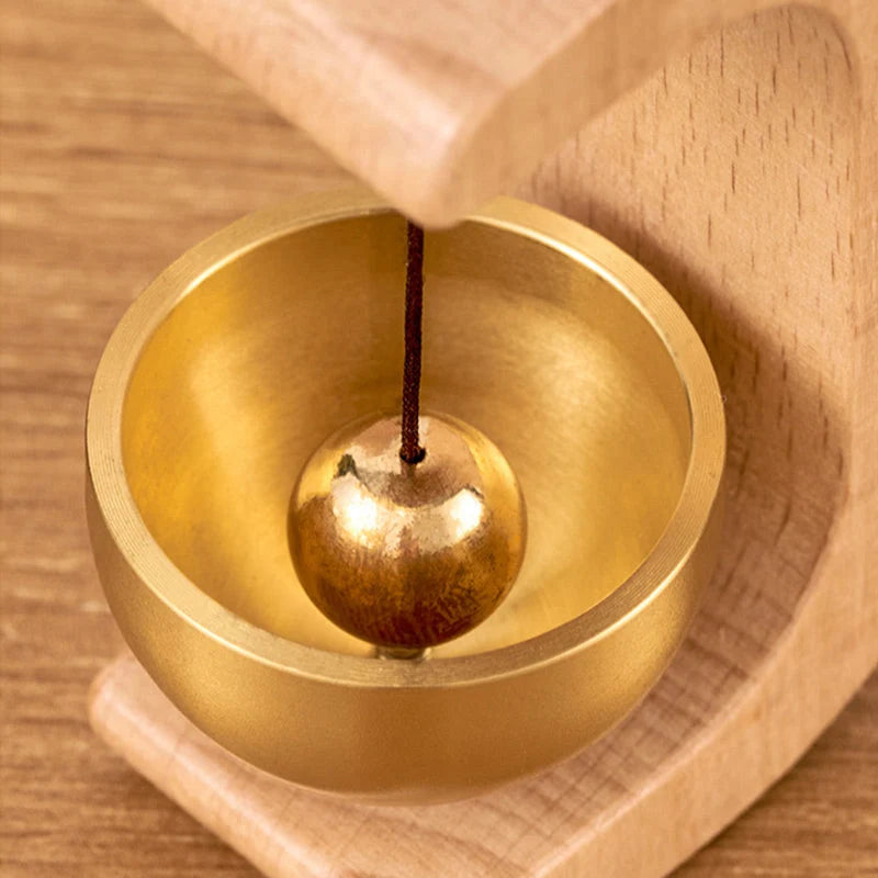 Wind Chime | Magnetic C-Shaped Wood Frame & Soothing Tones