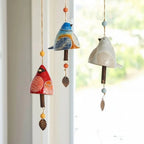 Wind Chime | Resin Bird Design & Soothing Tones | Outdoor Decor