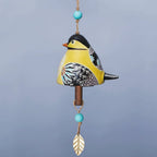 Wind Chime | Resin Bird Design & Soothing Tones | Outdoor Decor
