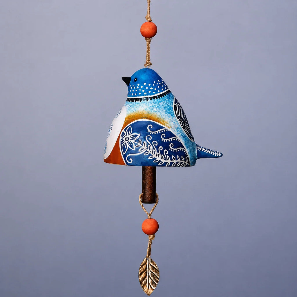 Wind Chime | Resin Bird Design & Soothing Tones | Outdoor Decor