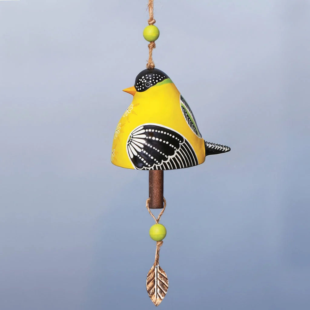 Wind Chime | Resin Bird Design & Soothing Tones | Outdoor Decor
