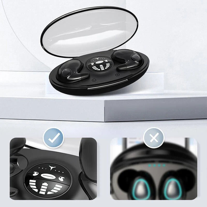 Wireless Earbuds | Feather-Light & Sleep-Friendly | 24-Hour Battery