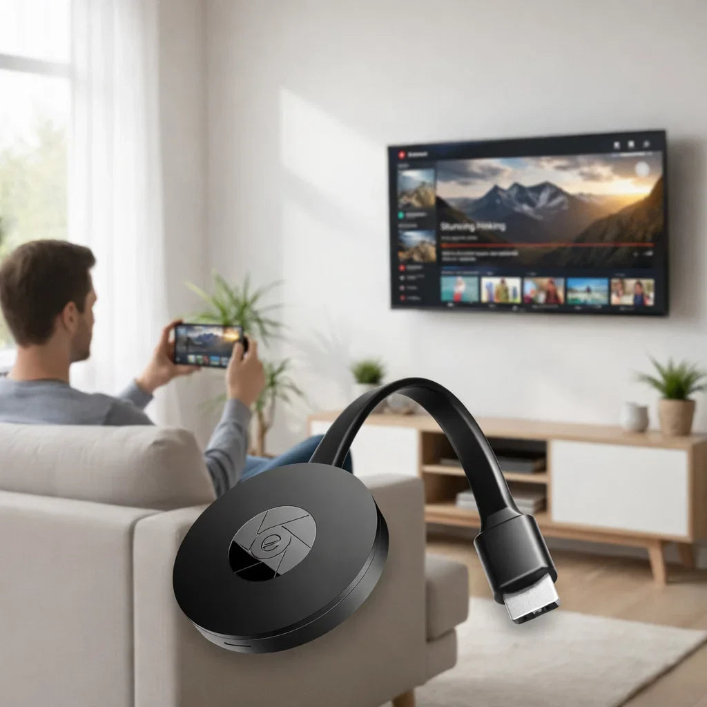 Wireless Mirror Adapter | Full HD 1080p & Plug-And-Play