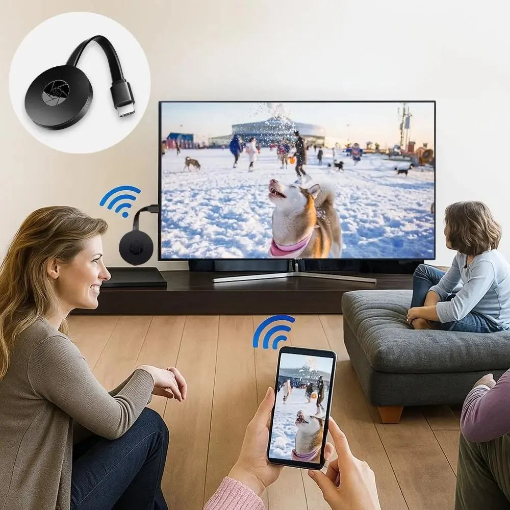 Wireless Mirror Adapter | Full HD 1080p & Plug-And-Play