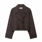 Women's Trench Coat | Double-Breasted & Functional Pockets
