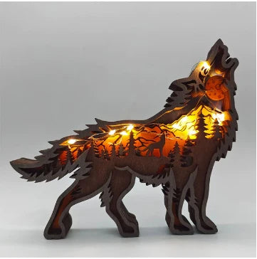 Wooden Wall Art | Handcrafted 3D Layered & Illuminated Option
