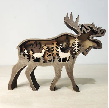 Wooden Wall Art | Handcrafted 3D Layered & Illuminated Option