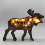 Wooden Wall Art | Handcrafted 3D Layered & Illuminated Option