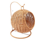 Woven Storage Basket | Durable Wicker & Spherical Open-Top