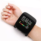 Wrist Blood Pressure Monitor | Voice Alerts & Large LCD