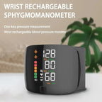 Wrist Blood Pressure Monitor | Voice Alerts & Large LCD